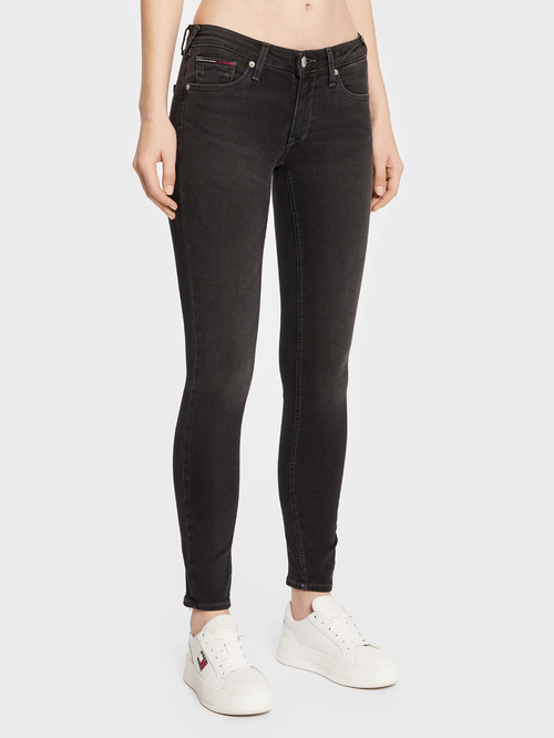 Tommy Jeans dámske čierne džínsy