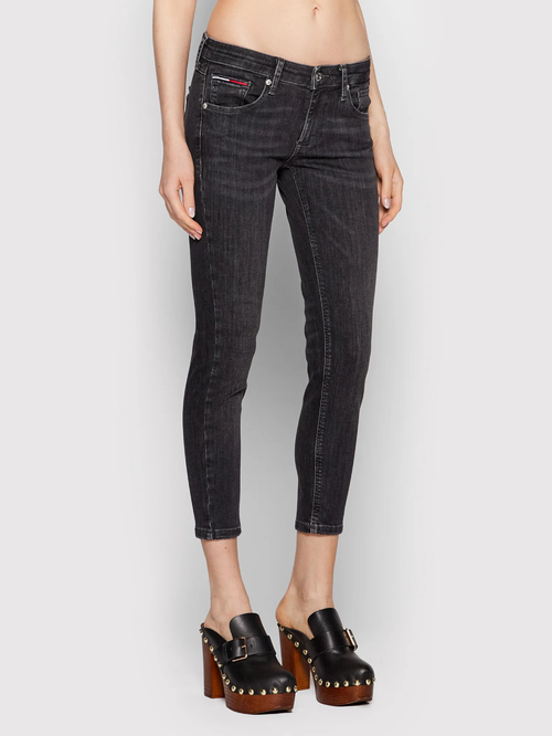 Tommy Jeans dámske čierne džínsy