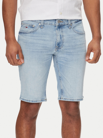 Tommy Jeans pánske svetlo modré džínsové šortky
