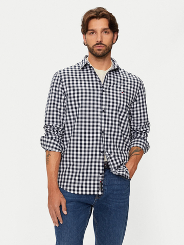 Tommy Jeans pánska kockovaná košeľa