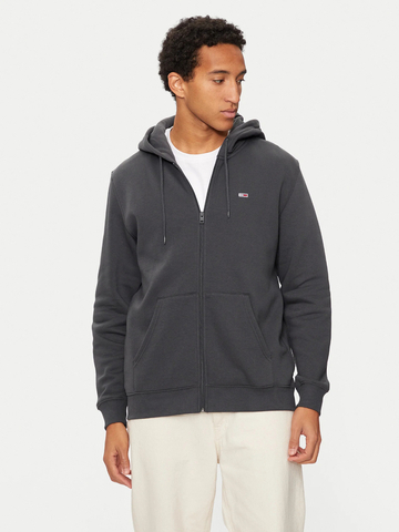Tommy Jeans pánska šedá mikina