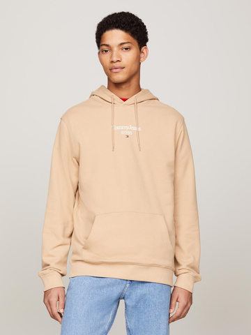 Tommy Jeans pánska béžová mikina
