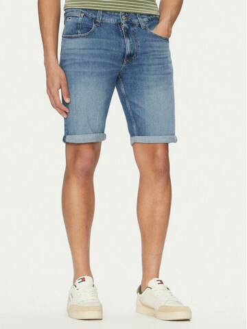 Tommy Jeans pánske džínsové kraťasy