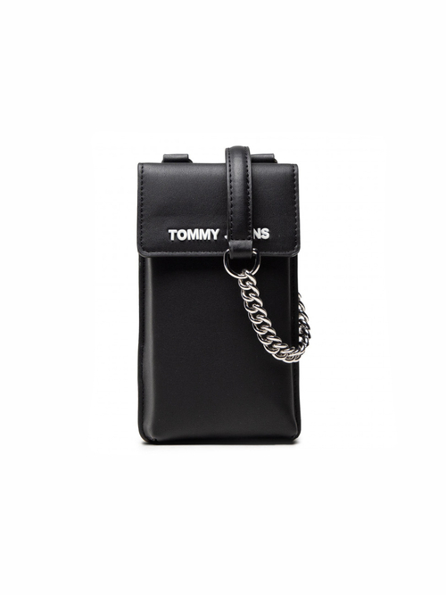 Tommy Jeans dámske čierne púzdro na mobil