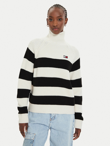 Tommy Jeans dámsky pruhovaný sveter