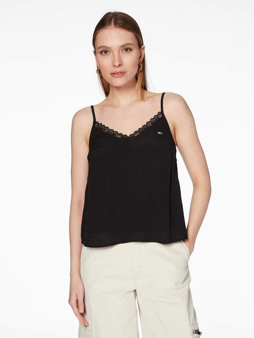 Tommy Jeans dámsky čierny top
