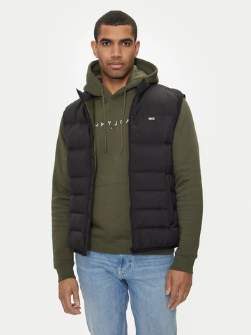 Tommy Jeans pánska čierna vesta