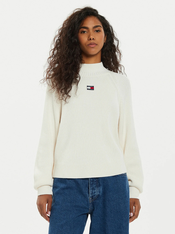 Tommy Jeans dámsky krémový sveter