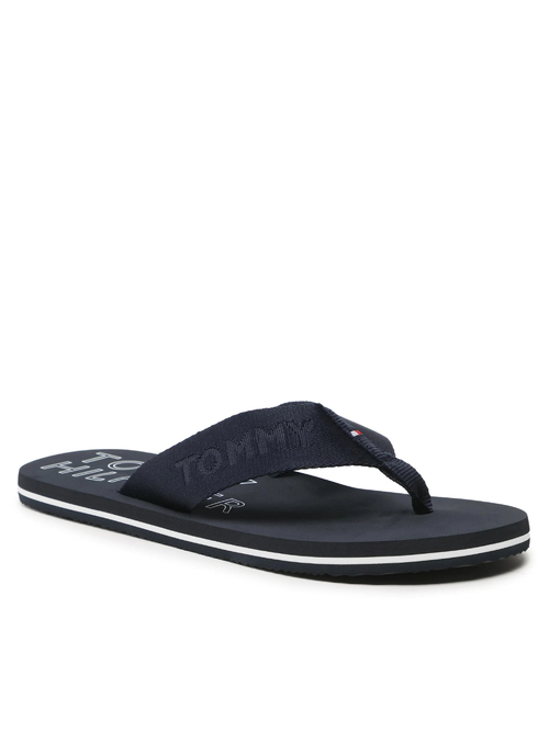 Tommy Hilfiger pánske tmavomodré žabky