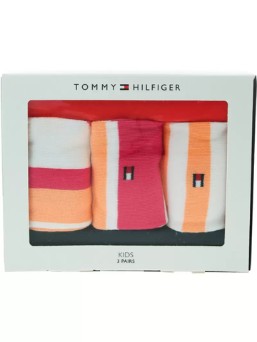 Tommy Hilfiger farebné ponožky 3 pack