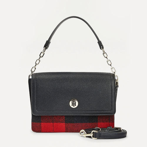 Tommy Hilfiger dámska červeno-modrá crossbody kabelka