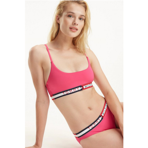 Tommy Hilfiger dámska ružová plavková braletka