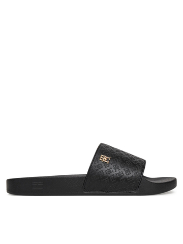 Tommy Hilfiger dámske čierne šľapky