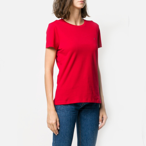 Tommy Hilfiger dámske červené tričko