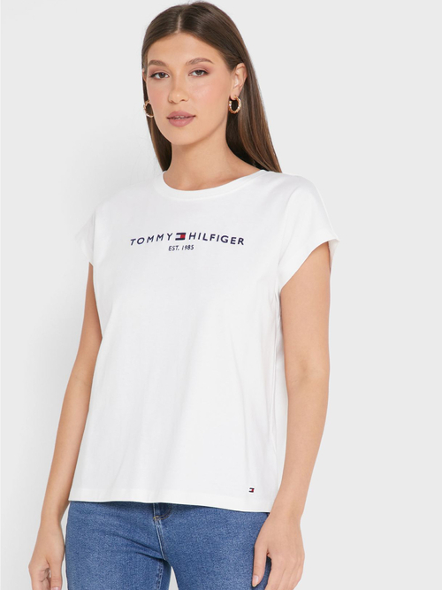 Tommy Hilfiger dámske biele tričko