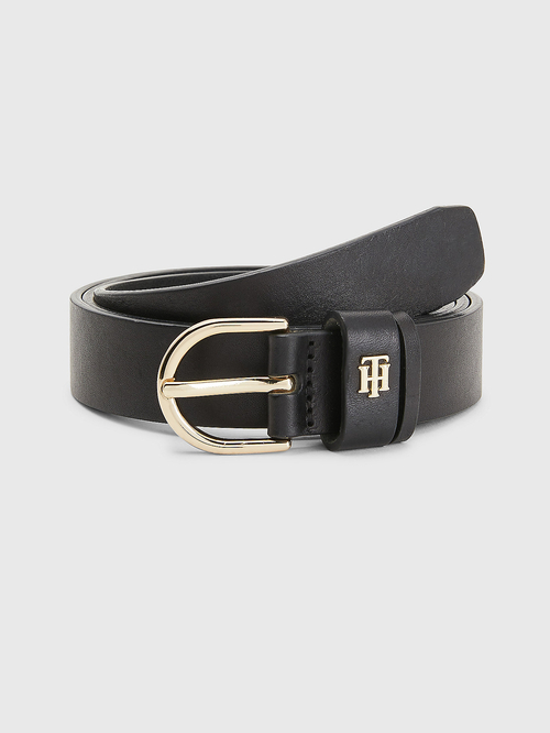 Tommy Hilfiger dámsky čierny opasok Timeless