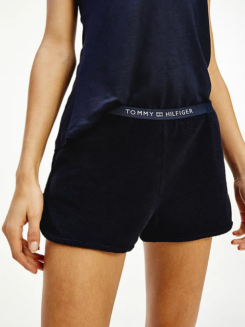 Tommy Hilfiger dámske tmavomodré šortky