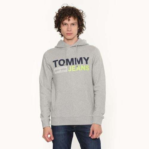 Tommy Hilfiger pánska šedá mikina Logo