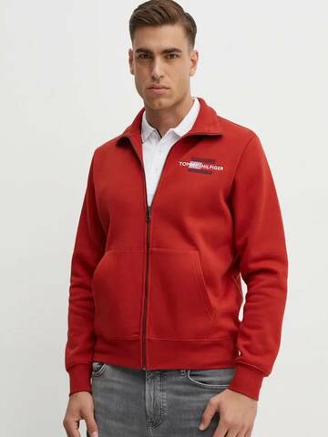 Tommy Hilfiger pánska tehlová mikina