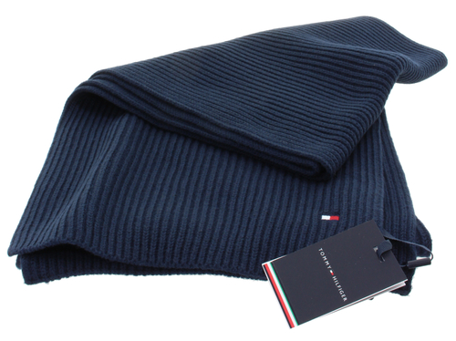 Tommy Hilfiger pánsky modrý šál