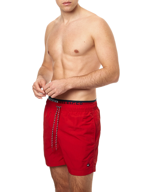 Tommy Hilfiger pánske červené plavky