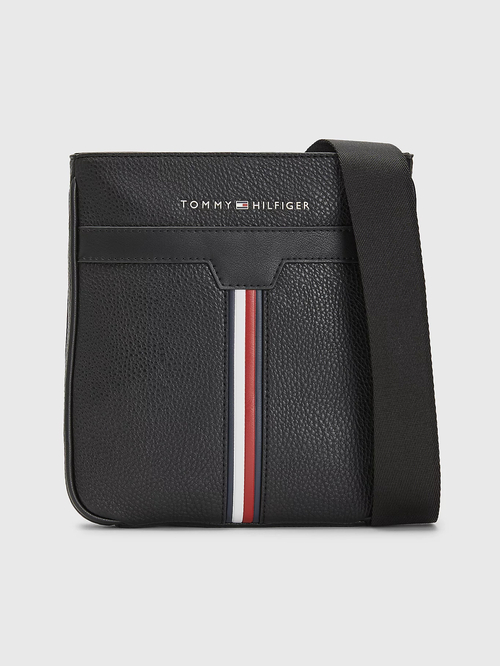 Tommy Hilfiger pánske čierne crossbody Downtown