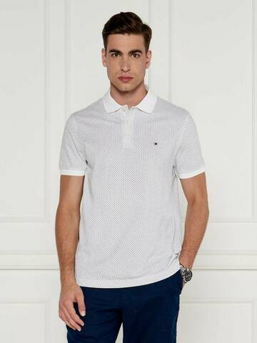 Tommy Hilfiger pánske biele polo Pique