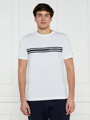 Tommy Hilfiger pánske biele tričko