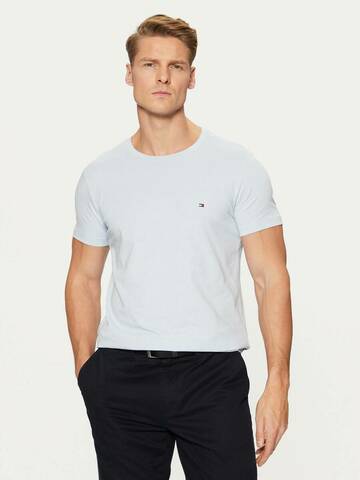 Tommy Hilfiger pánske bledo modré tričko