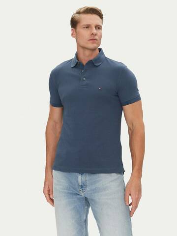 Tommy Hilfiger pánske modré polo tričko