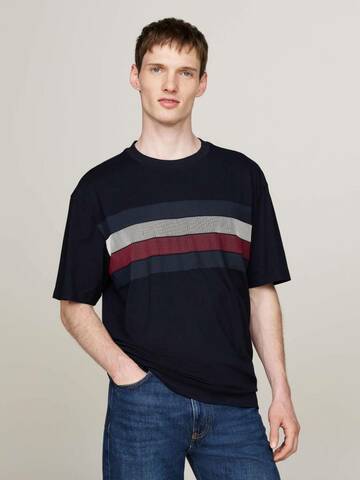 Tommy Hilfiger pánske tmavo modré tričko
