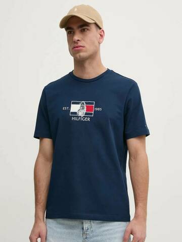 Tommy Hilfiger pánske tmavo modré tričko