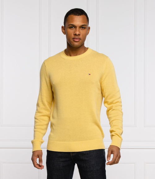 Tommy Hilfiger pánsky žltý sveter