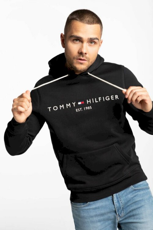 Tommy Hilfiger pánska čierna mikina