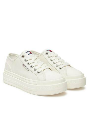 Tommy Jeans dámske biele tenisky