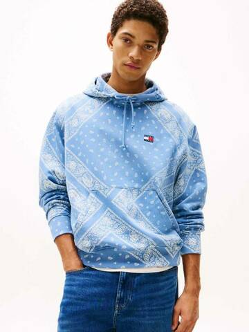 Tommy Jeans pánska modrá mikina