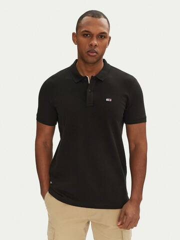Tommy Jeans pánske čierne polo tričko