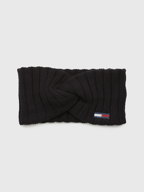 Tommy Jeans dámska čierna čelenka