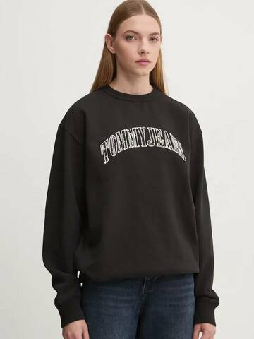 Tommy Jeans dámska čierna mikina 