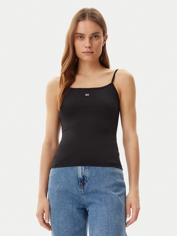 Tommy Jeans dámske čierne tielko