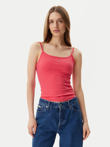 Tommy Jeans dámske ružové tielko