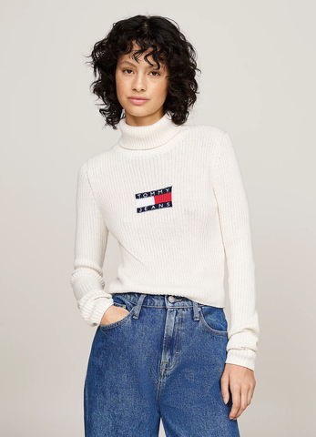 Tommy Jeans dámsky béžový rolák