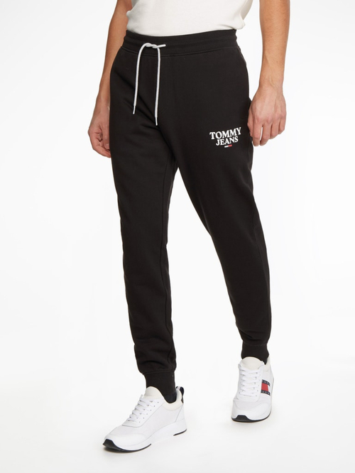 Tommy Jeans pánske čierne tepláky