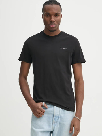 Tommy Jeans pánske čierne tričko