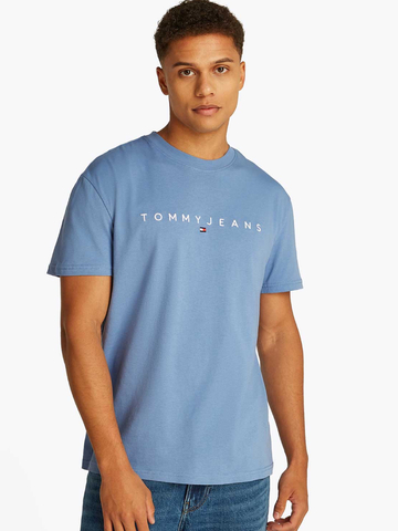 Tommy Jeans pánske modré tričko