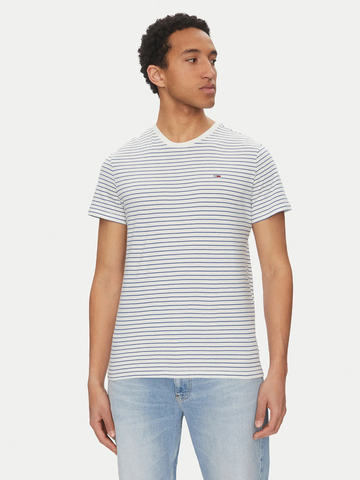 Tommy Jeans pánske pruhované tričko
