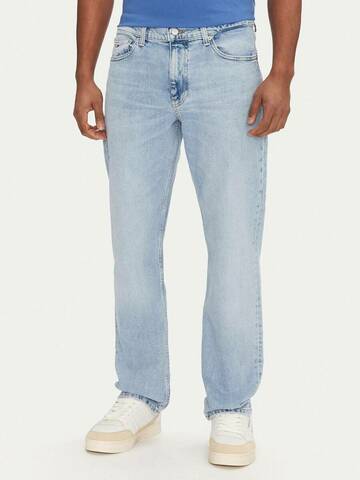 Tommy Jeans pánske svetlo modré džínsy Ryan