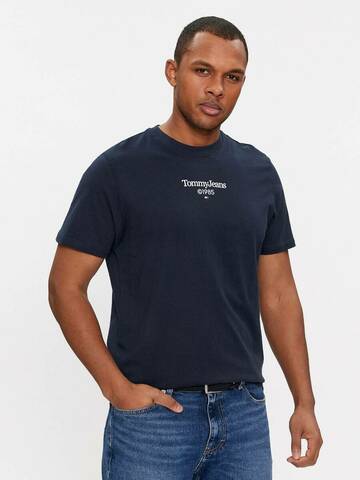 Tommy Jeans pánske tmavo modré tričko