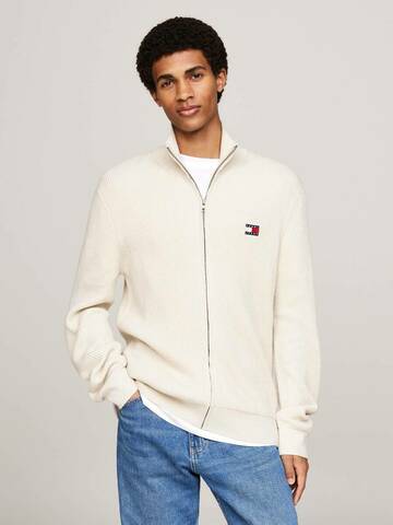 Tommy Jeans pánsky krémový sveter