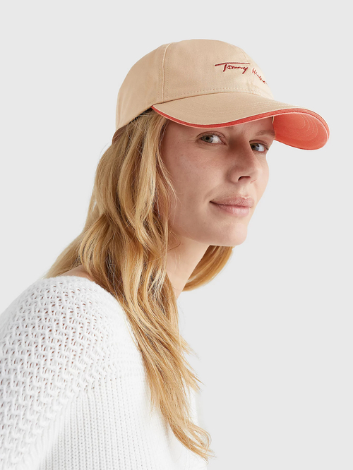 Tommy Hilfiger dámska béžová šiltovka Iconic